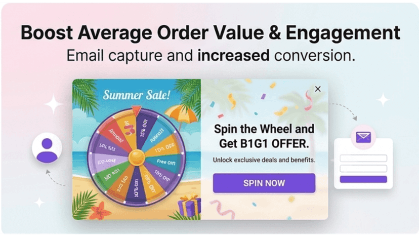 Boost conversions with interactive popup games.