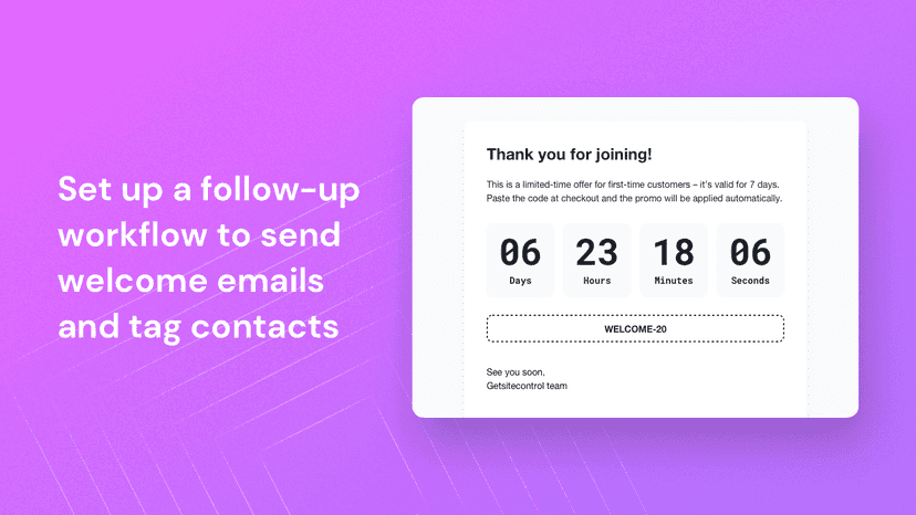 Follow-up email automation