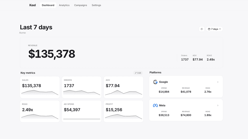 Dashboard