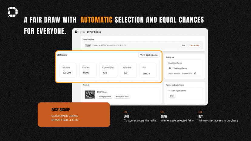 Drop Dashboard
