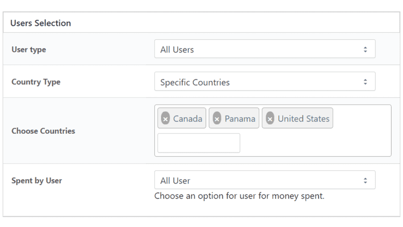 Country Selection