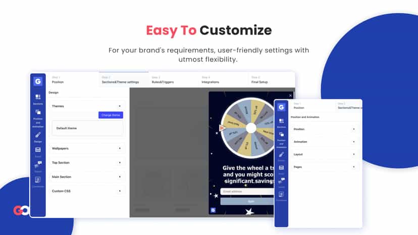 Easy to Customize
