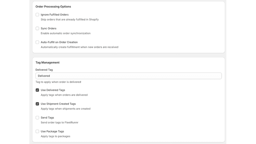 Configure your integration