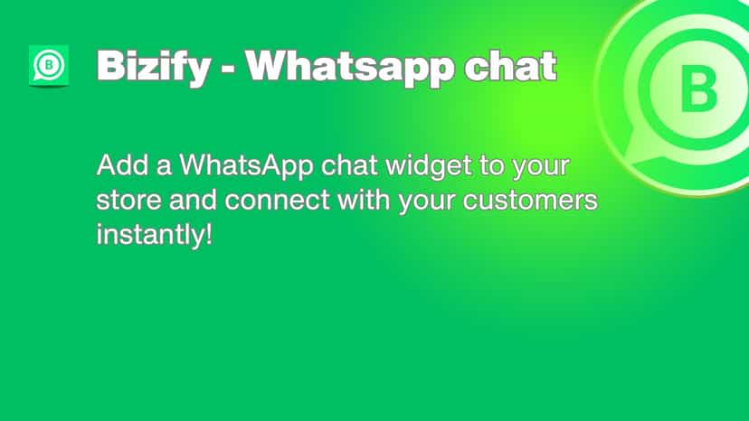 WhatsApp Chat For Shopify Store