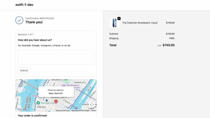 swoop-survey thank-you page