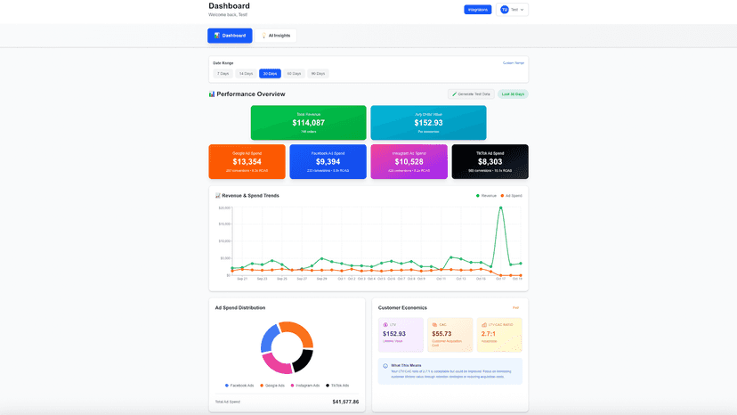 Dashboard