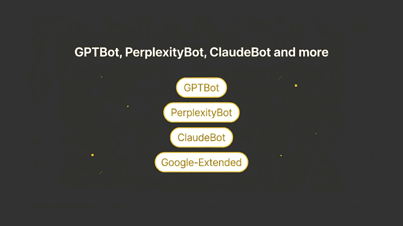 GPTBot, PerplexityBot, ClaudeBot and more