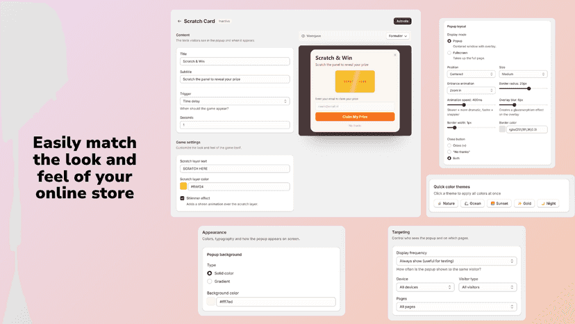 Email signup screen after completing an AI game, offering a disc