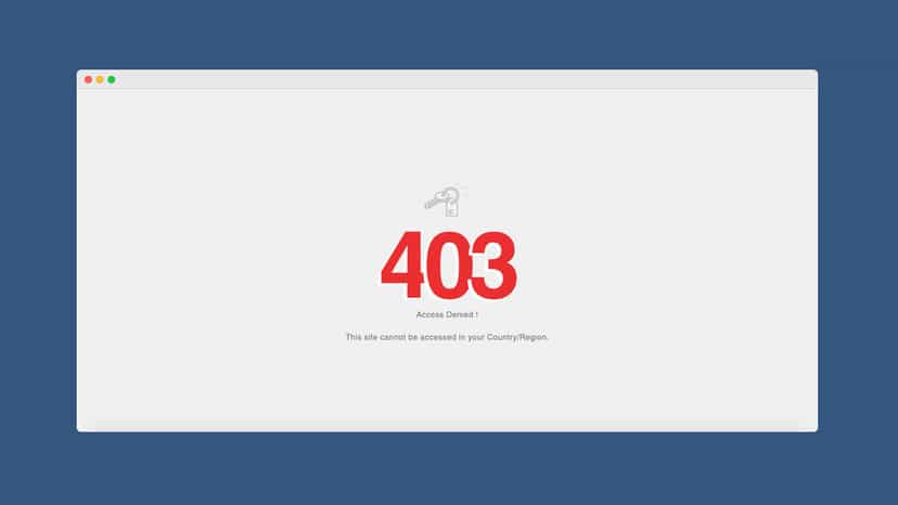 App Block Page