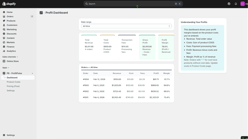 Dashboard