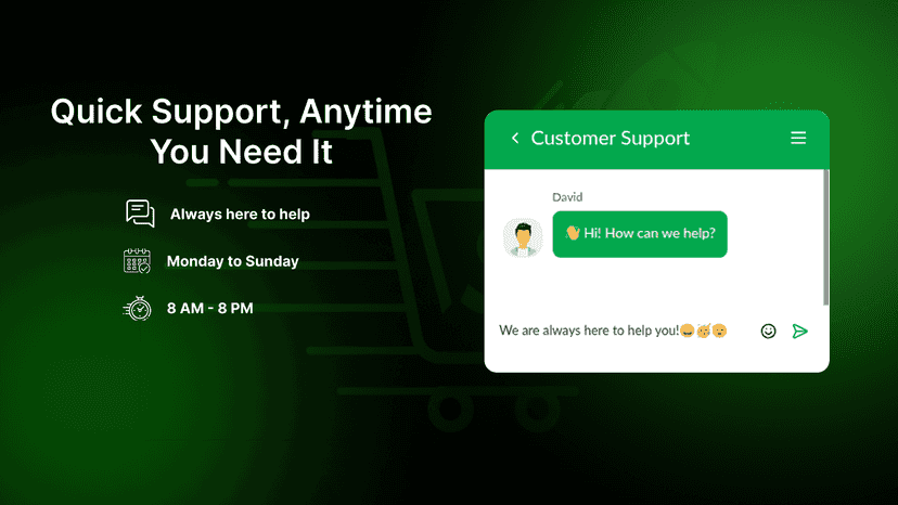Quick Support, Anytime You Need It
