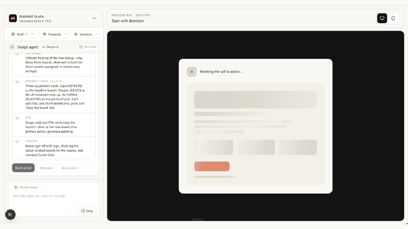 Generate email