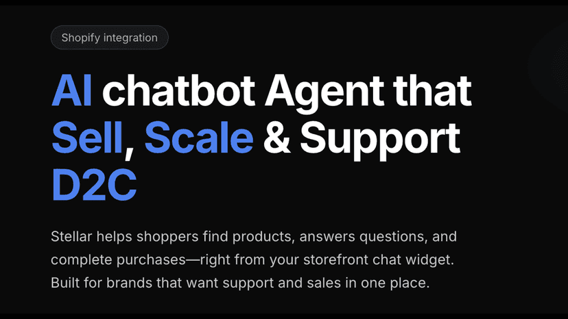 Stellar - AI Chatbot
