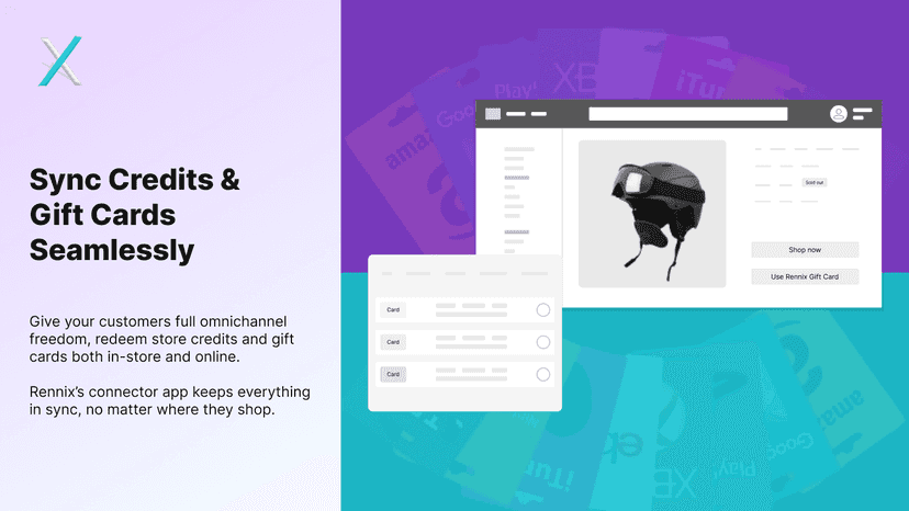 Sync Credits & Gift Cards Seamlessly