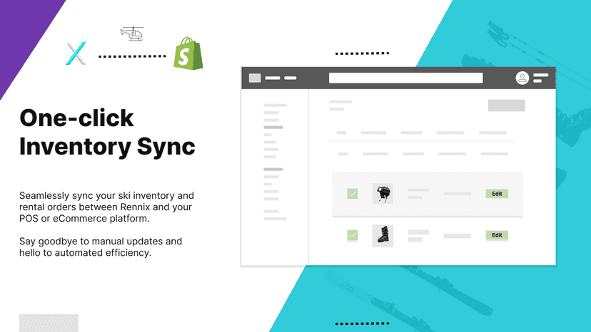 One-click Inventory Sync