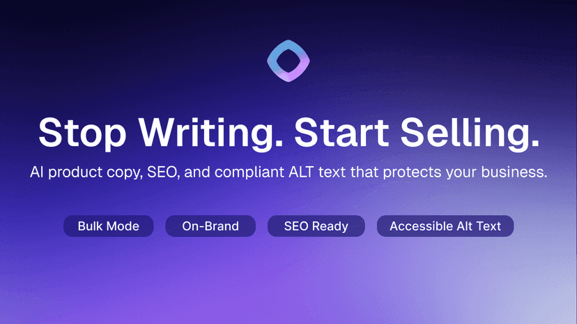 AI product copy generator with bulk, on-brand, SEO content