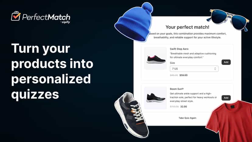 Turn your products into personalized quizzes