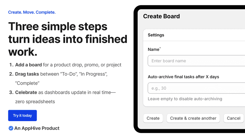 Get started in minutes