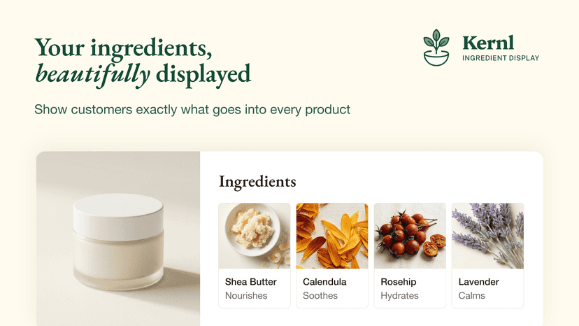Showcase what makes your products special