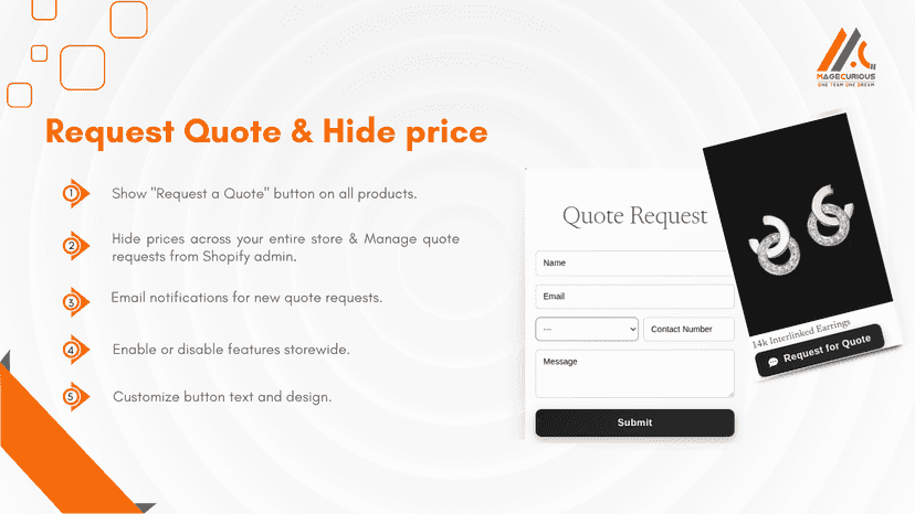 Request a Quote & Hide Price