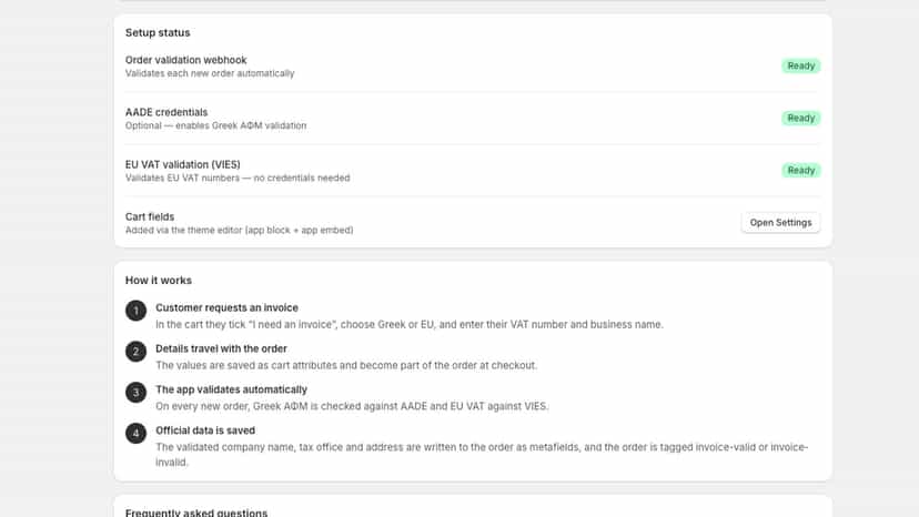 lynk app home page on admin