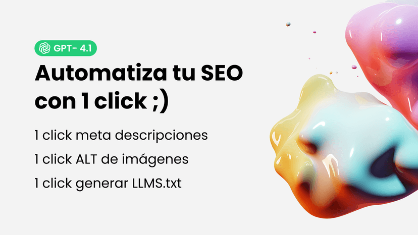 Automatizar SEO shopify