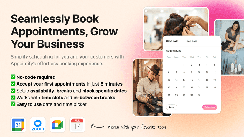 turn your store into a booking machine