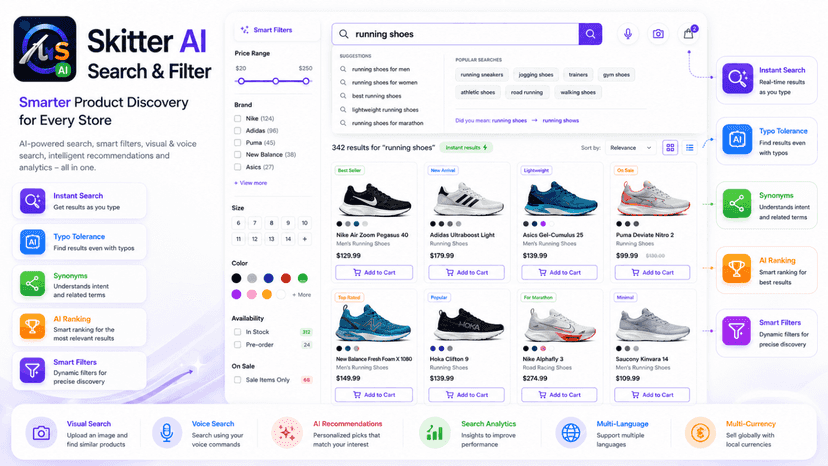 Instant Search + Smart Filters