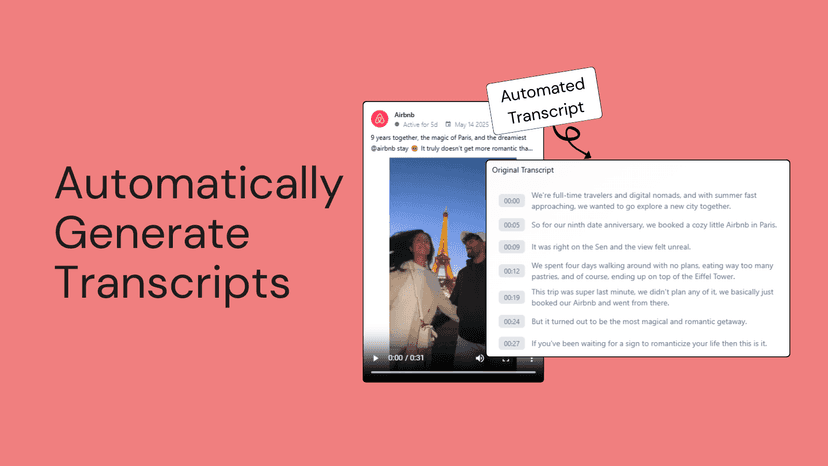 Automatic Transcripts