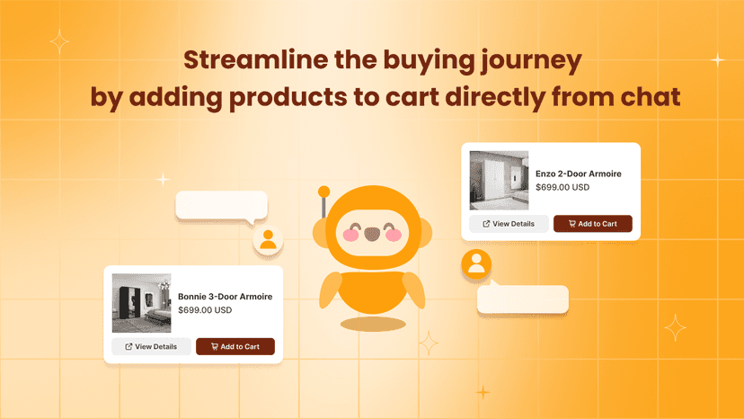 Streamline the buying journey by adding products to cart directl