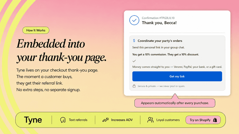 Customize the share preview your customers send — change image,