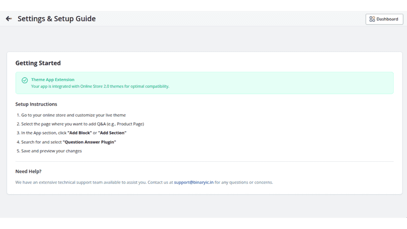 Simple setup guide to add Q&A block to product pages