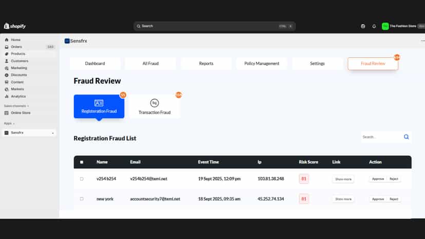 Fraud Review