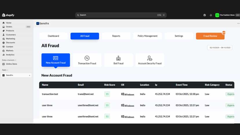 New Account Fraud Prevention