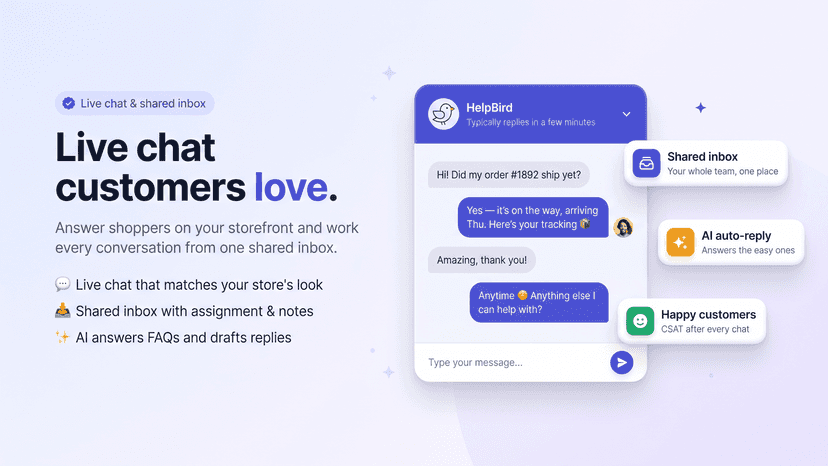 Live chat customers love