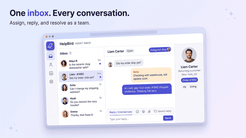One inbox. Every conversation