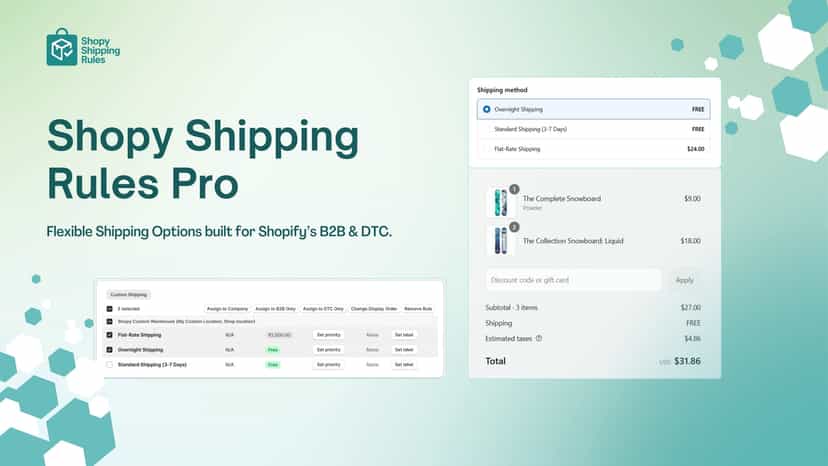 Shopy Shipping Rules Pro
