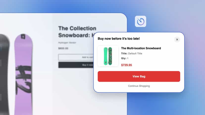 cart modal
