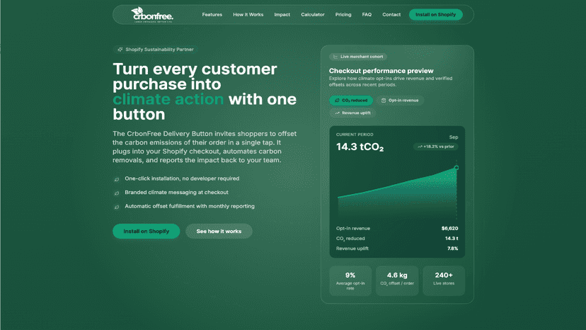 Landing page