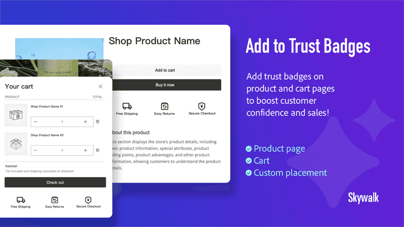 Customizing badge colors and sizes in the app dashboard.