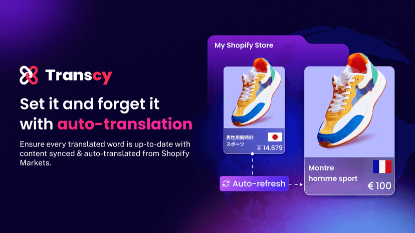 Set it and forget it with auto-translation
