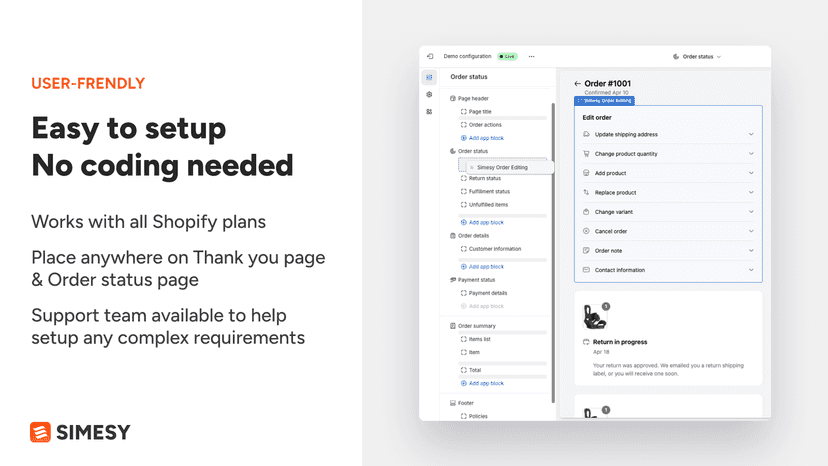 Easy to setup, No coding needed