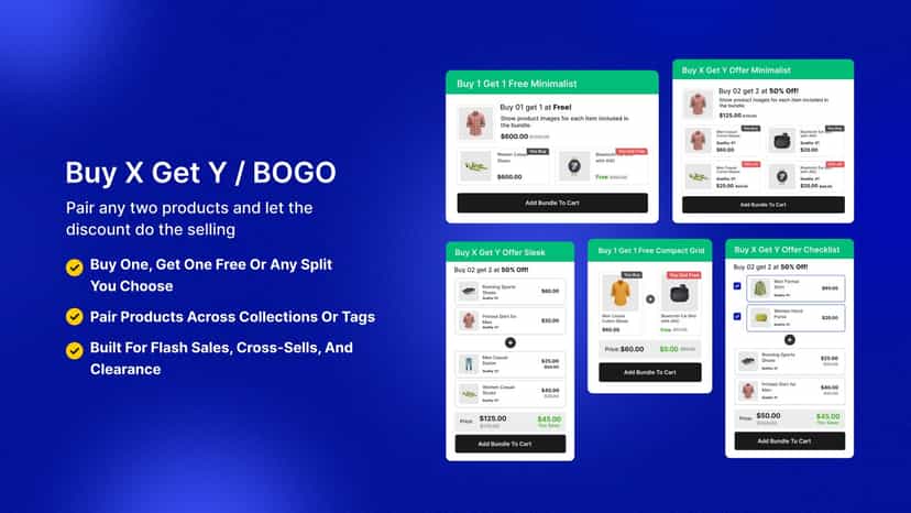 Buy X Get Y BOGO
