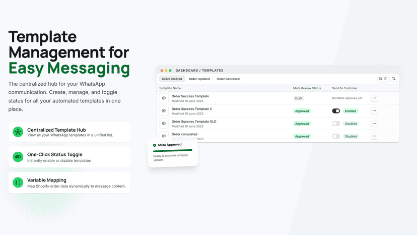 Template Management