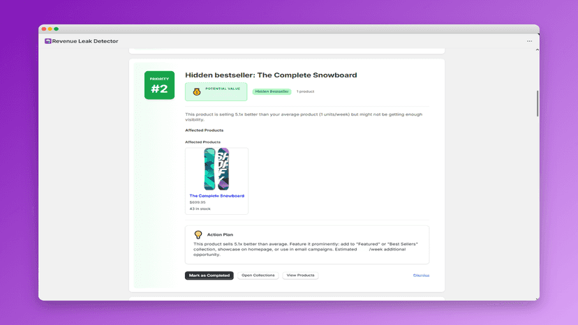 Revenue Leak Detector - Growth Opportunities