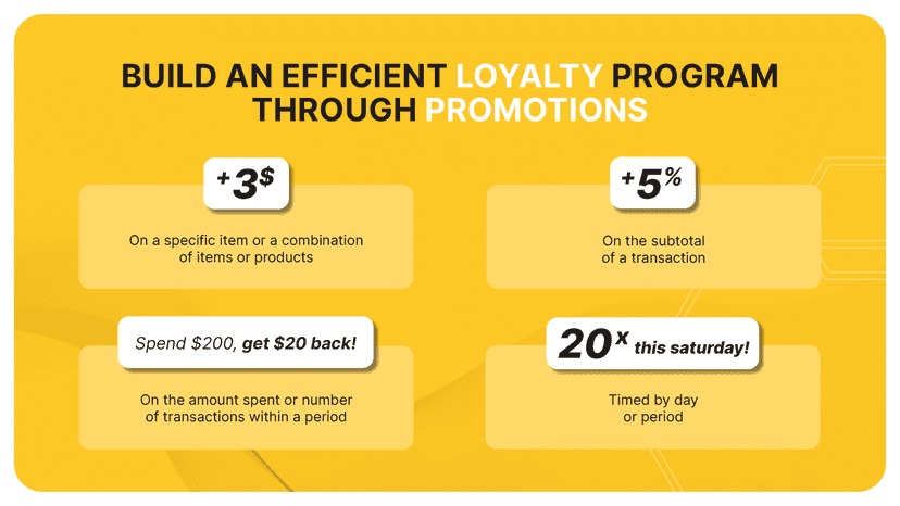 Build an efficient loyalty program