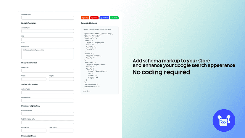 Schema Markup Generator: Create JSON-LD schemas.