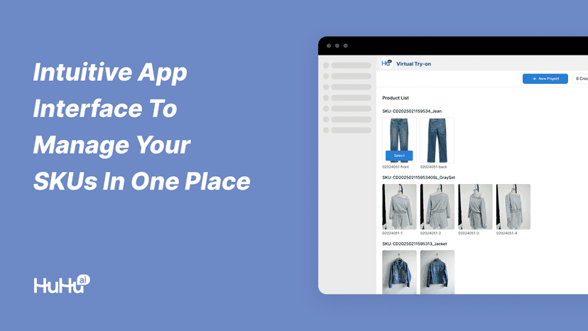 intuitive app interface to manage your SKUs