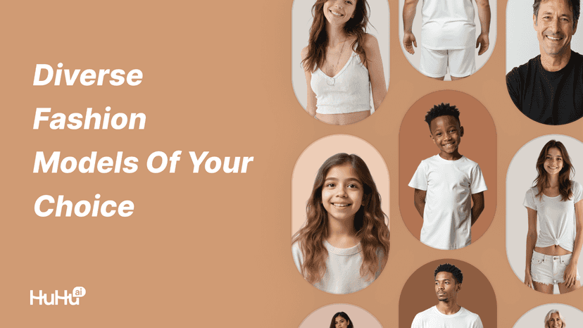 diverse fashion models of your choice