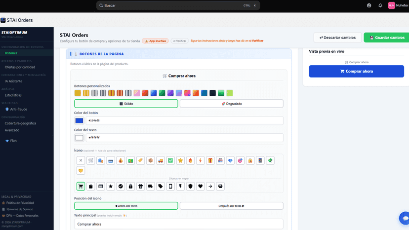 personalizacion de boton
